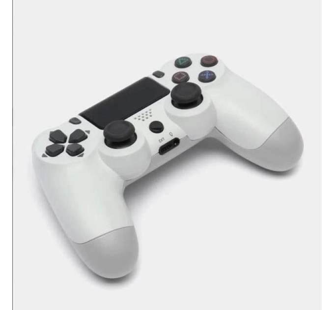 Джойстик DOUBLESHOCK для PS 4, бездротовий ігровий геймпад PS4/PC акумуляторний джойстик. Колір білий