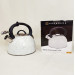 Чайник зі свистком Edenberg EB-1440 з мармуровим покриттям 2.5л White
