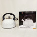 Чайник зі свистком Edenberg EB-1440 з мармуровим покриттям 2.5л White