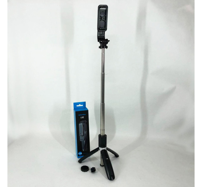 Селфи палка - Универсальный штатив тренога для телефона Selfie Stick L02 Bluetooth