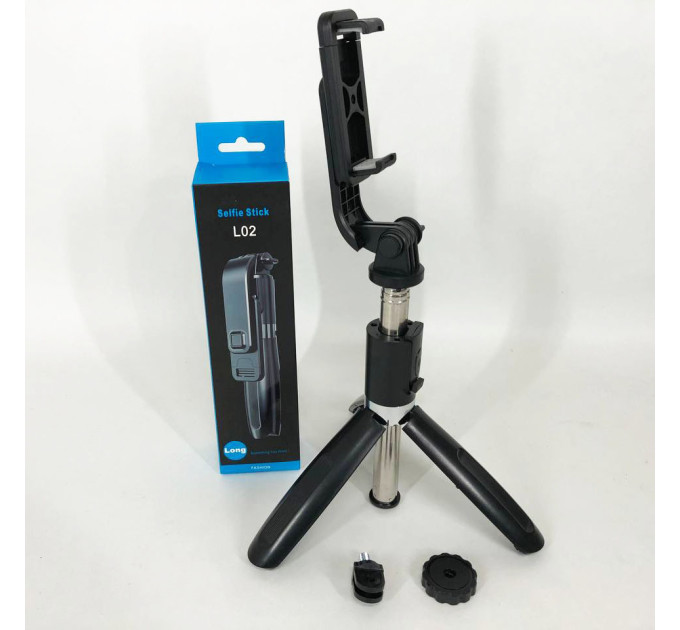 Селфи палка - Универсальный штатив тренога для телефона Selfie Stick L02 Bluetooth