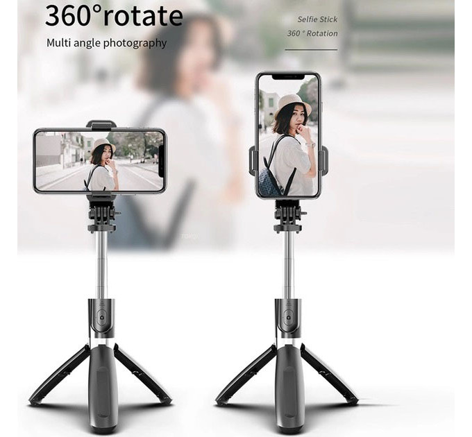 Селфи палка - Универсальный штатив тренога для телефона Selfie Stick L02 Bluetooth