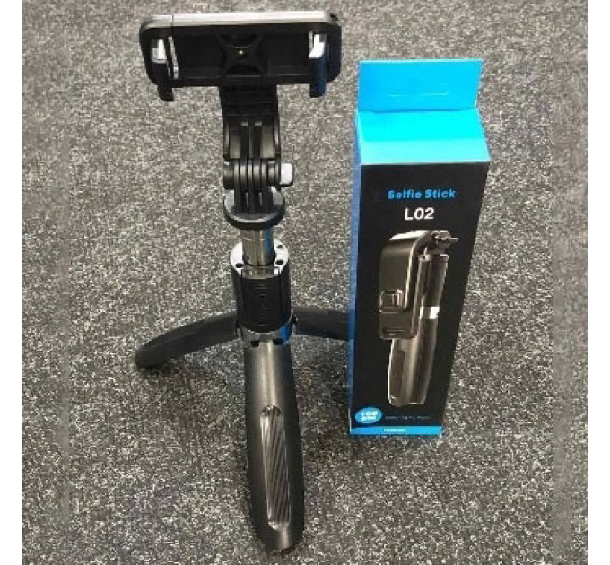 Селфи палка - Универсальный штатив тренога для телефона Selfie Stick L02 Bluetooth