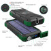 Портативне зарядне Solar power bank with LED light 20000mAh