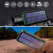 Портативне зарядне Solar power bank with LED light 20000mAh