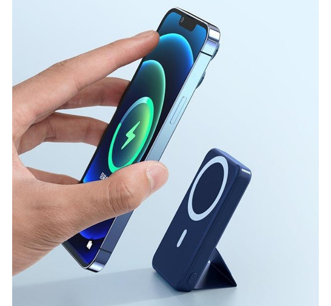 Зовнішній повербанк 2in1 MagSafe Power Bank with stand 10000mAh