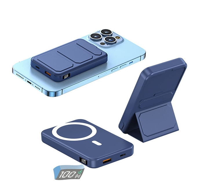 Зовнішній повербанк 2in1 MagSafe Power Bank with stand 10000mAh