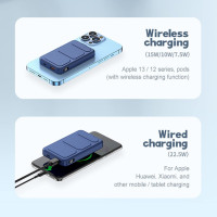 Внешний повербанк 2in1 MagSafe Power Bank with stand 10000mAh