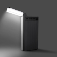 Повербанк с фонарем Hoco 30000mAh черный