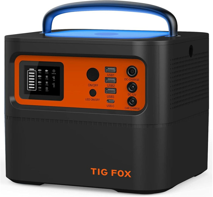 Зарядная станция TIG FOX T500 цвет черно-оранжевый