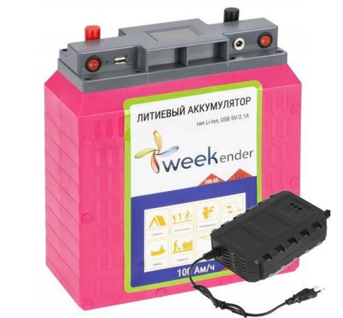 Тяговый литий-ионный аккумулятор Weekender (Li-ion) 100 Ah