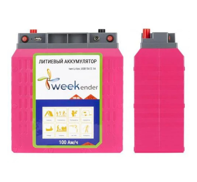 Тяговый литий-ионный аккумулятор Weekender (Li-ion) 100 Ah
