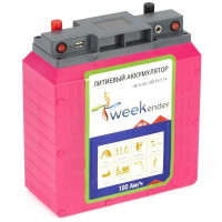 Тяговый литий-ионный аккумулятор Weekender (Li-ion) 100 Ah