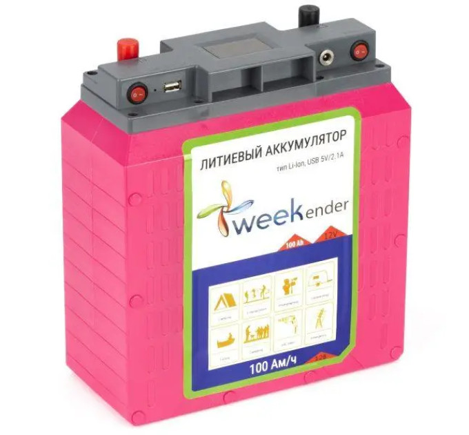 Тяговый литий-ионный аккумулятор Weekender (Li-ion) 100 Ah
