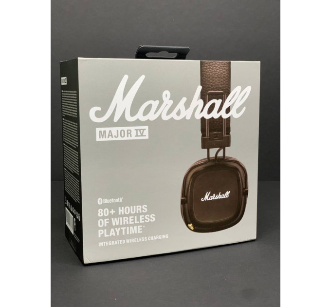 Беспроводные наушники Marshall Major IV Brown (коричневые)