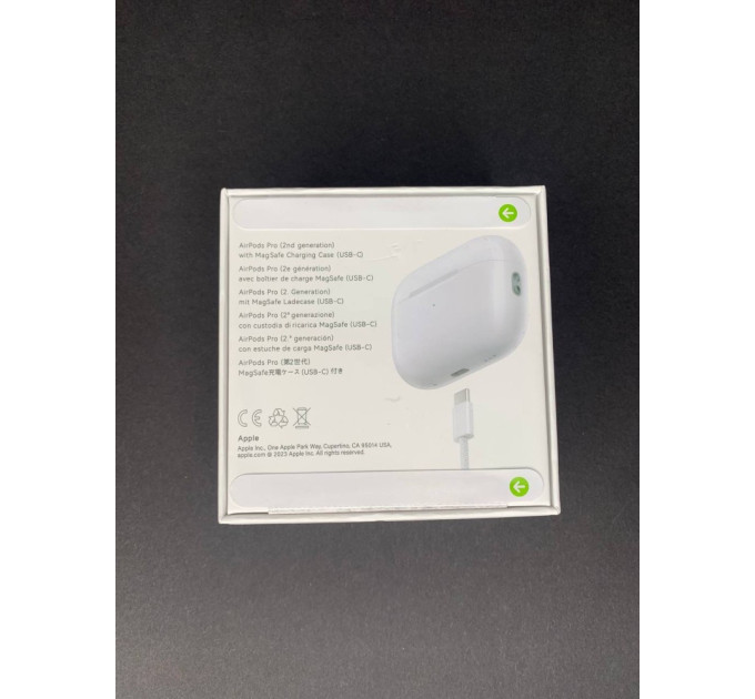 Навушники Air Pods Pro 2 Type-C з шумопоглинанням Type-C Білі