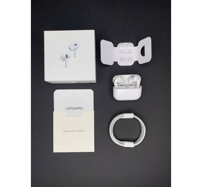 Навушники Air Pods Pro 2 Type-C з шумопоглинанням Type-C Білі