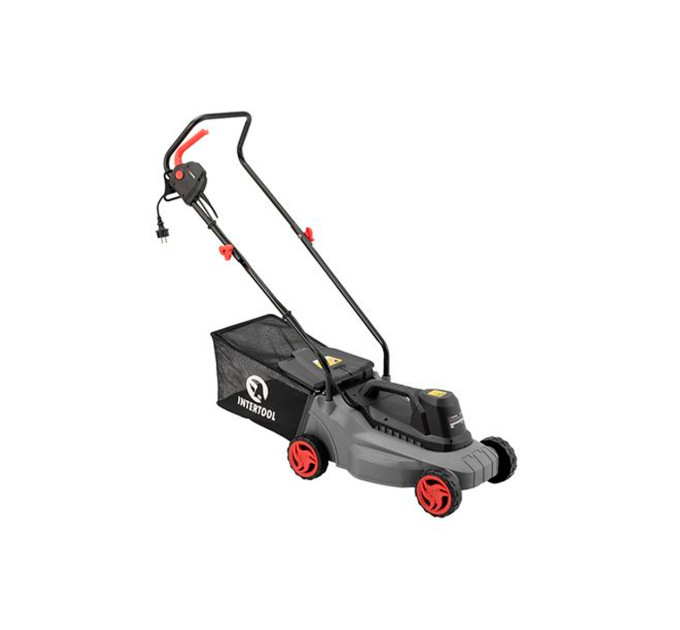 Электрическая газонокосилка Intertool DT-2260: 1200Вт x 320мм x 30л