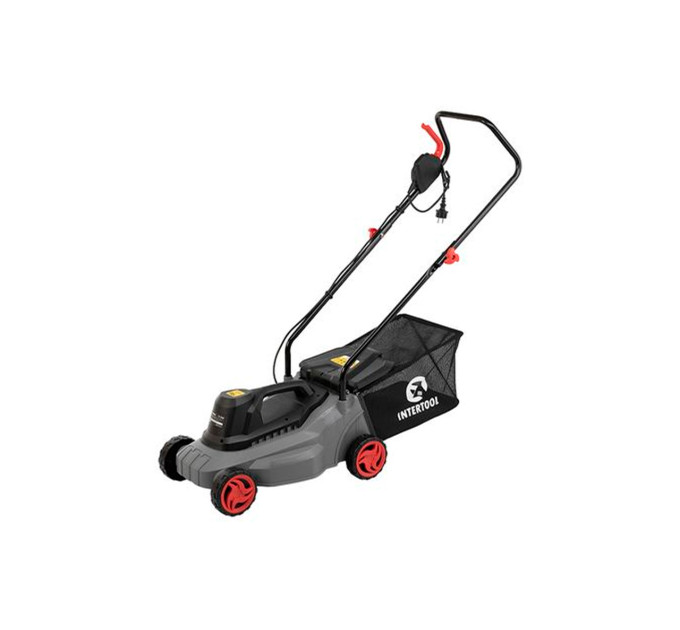 Электрическая газонокосилка Intertool DT-2260: 1200Вт x 320мм x 30л