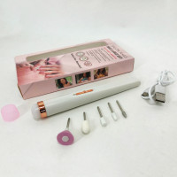 Фрезер для манікюру та педикюру Flawless Salon Nails, фрезер ручний для манікюру Pink