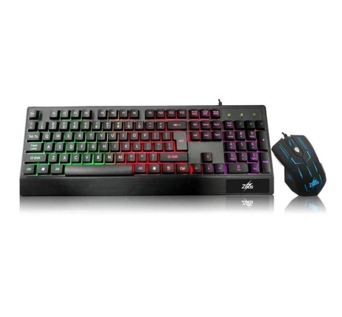Клавіатура+мишка UKC з LED підсвічуванням від USB M-710, клавіатура ігрова з підсвічуванням та мишкою