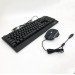 Клавіатура+мишка UKC з LED підсвічуванням від USB M-710, клавіатура ігрова з підсвічуванням та мишкою
