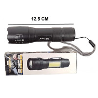 Ліхтарик акумуляторний ручний Bailong BL-29 діод T6 + COB зарядка від USB, ліхтарик led, водонепроникний