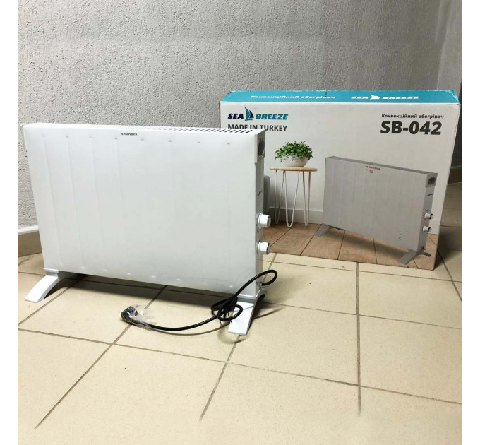 Конвектор SeaBreeze SB-042 2500 Вт, Конвекторні обігрівачі для дому 2500w, Електроконвектор