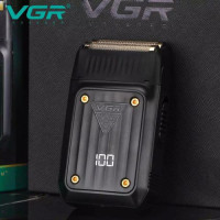 Електробритва VGR V-363, Тример для вусів, Електробритва з насадками для бороди, Тример бездротової