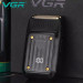 Електробритва VGR V-363, Тример для вусів, Електробритва з насадками для бороди, Тример бездротової