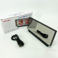 Електронні настільні LED годинники від USB VST-897-4 з будильником та термометром