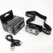 Ліхтар налобний YY-19B-3SMD+2COB(white+yellow+red), Налобний ліхтарик із usb зарядкою