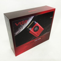 Електробритва VGR V-377 RED шейвер, Електрична акумуляторна бритва для гоління, шейвер чоловічий