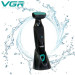 Акумуляторна електробритва для стрижки VGR V-601 від USB бритва електрична з професійною насадками
