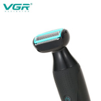 Акумуляторна електробритва для стрижки VGR V-601 від USB бритва електрична з професійною насадками