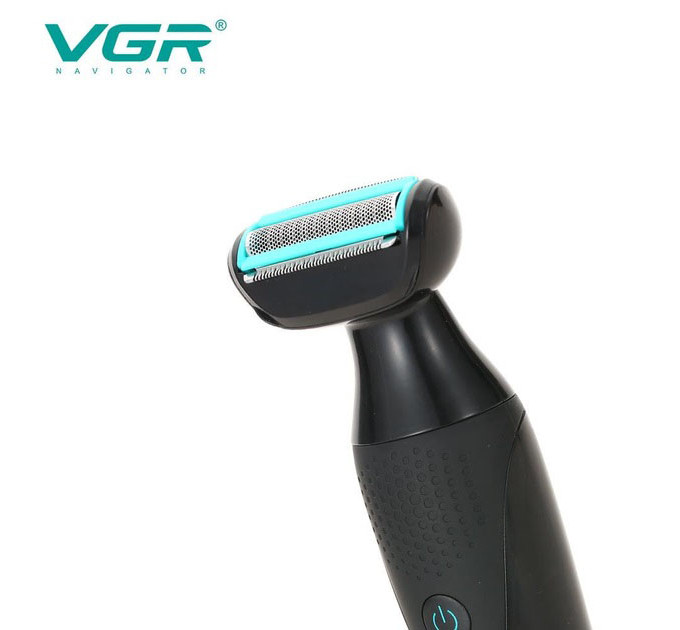 Акумуляторна електробритва для стрижки VGR V-601 від USB бритва електрична з професійною насадками