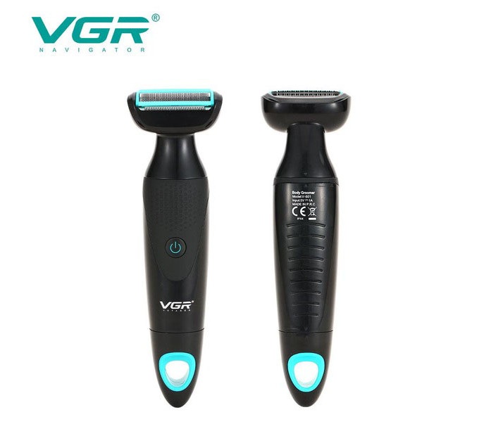 Акумуляторна електробритва для стрижки VGR V-601 від USB бритва електрична з професійною насадками