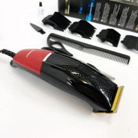 Машинка для стрижки волосся професійна Gemei GM-807, Стильна машинка для стрижки та гоління