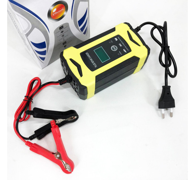 Зарядний пристрій Smart Charger 12V 6A для автомобільного акумулятора