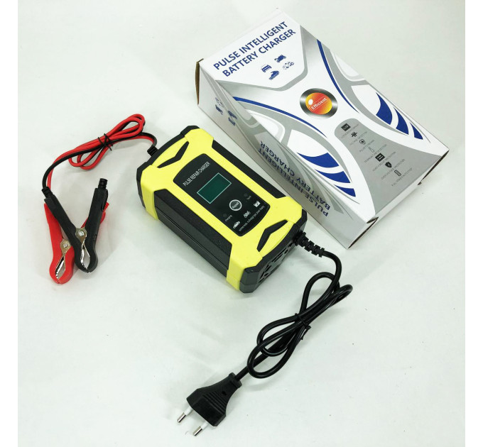 Зарядний пристрій Smart Charger 12V 6A для автомобільного акумулятора