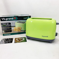 Тостер VILGRAND VT0722P Green