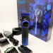 Професійна машинка для стрижки волосся VGR V-001 BLUE з дисплеєм 9000 об/хв та 10 насадками 1,5-24 мм