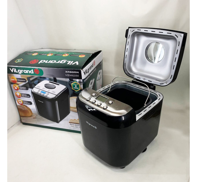 Хлібопічка ViLgrand VBM6091 Black