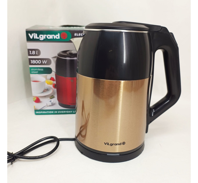 Електрочайник ViLgrand VS-20216 Rose Gold 2 л