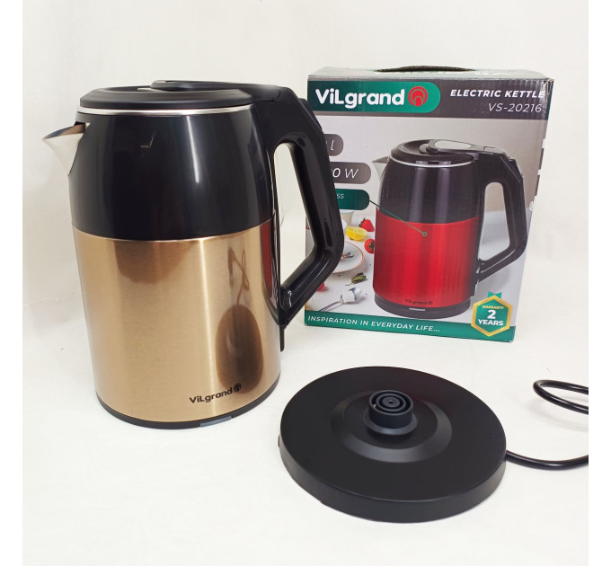 Електрочайник ViLgrand VS-20216 Rose Gold 2 л
