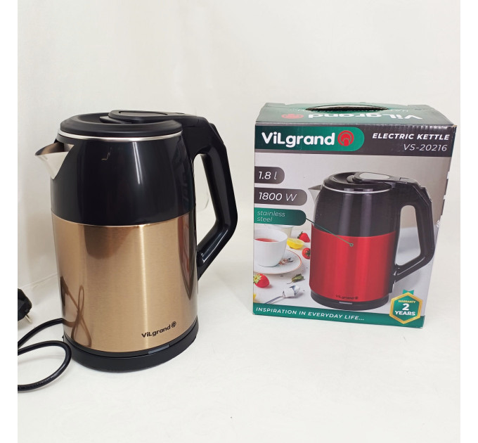 Електрочайник ViLgrand VS-20216 Rose Gold 2 л