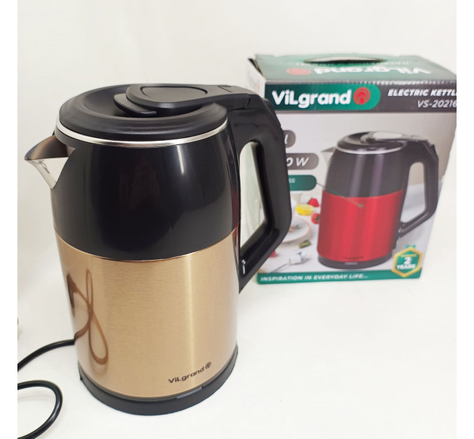 Електрочайник ViLgrand VS-20216 Rose Gold 2 л