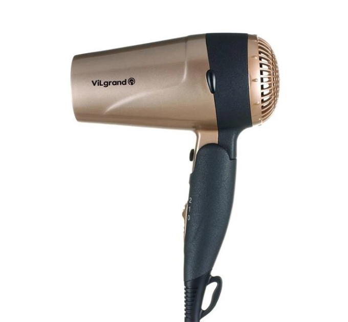 Фен ViLgrand VHD-1809FH Gold 1800Вт