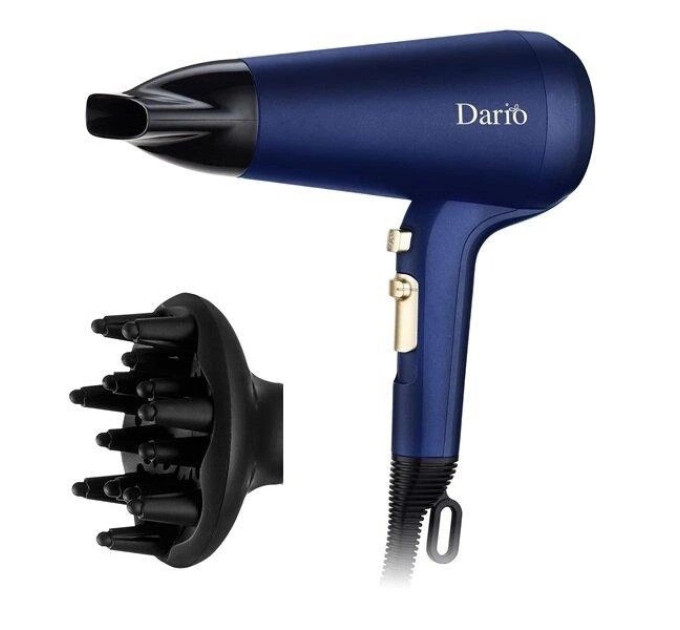 Фен DARIO DHD9222 Blue 2200Вт