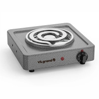 Плита настільна електрична ViLgrand VHP161D Gray 1000Вт